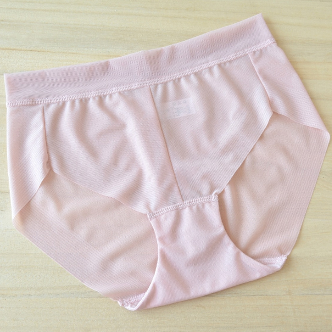 夏季網紗清爽無痕面料內襠純棉舒適三角內褲