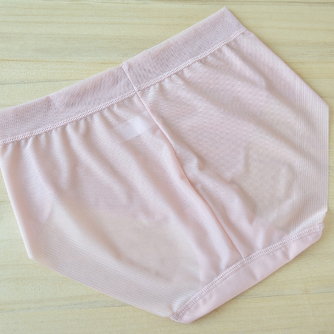 夏季網紗清爽無痕面料內襠純棉舒適三角內褲