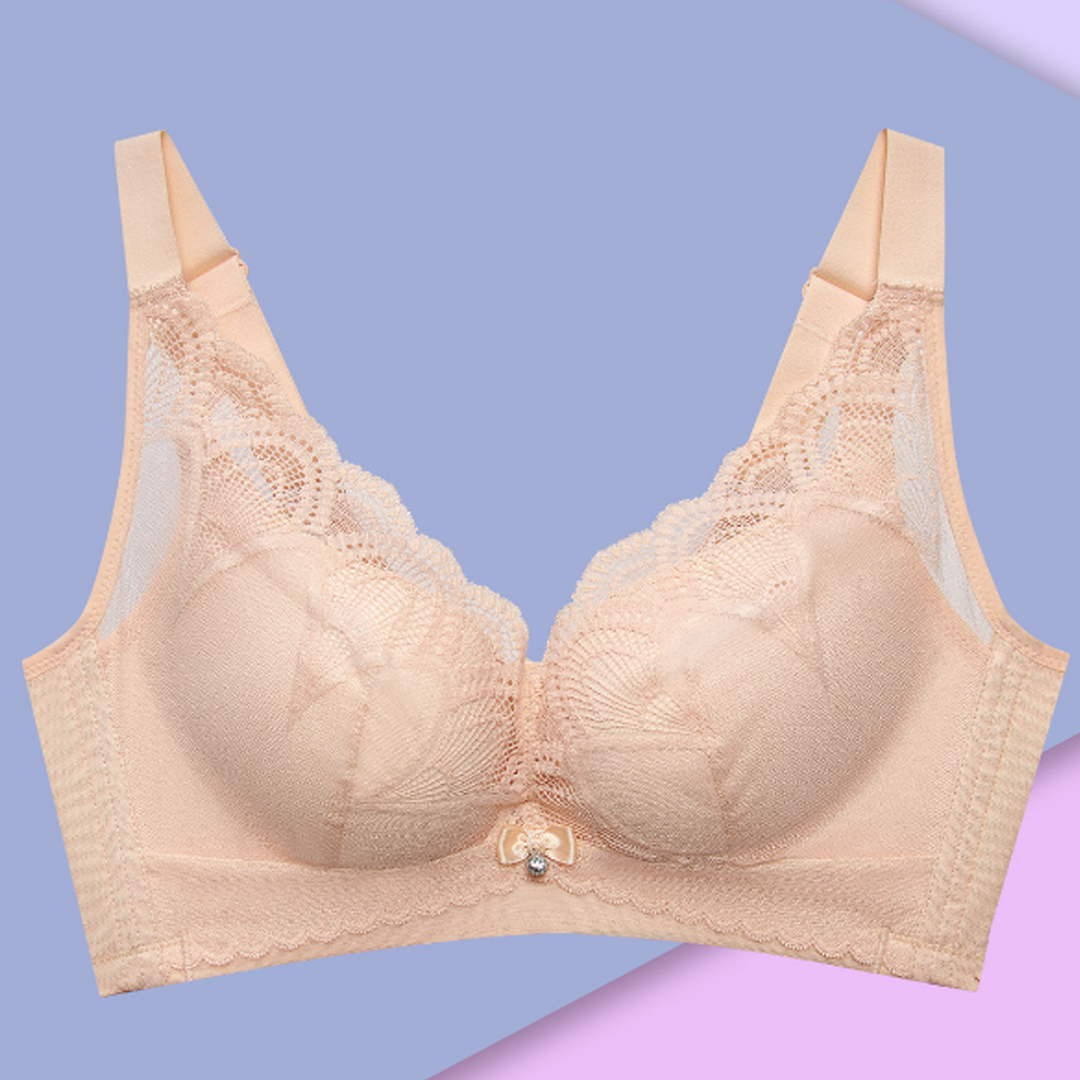 24小時健康呵護貼身親膚薄款C杯透氣無鋼圈内衣