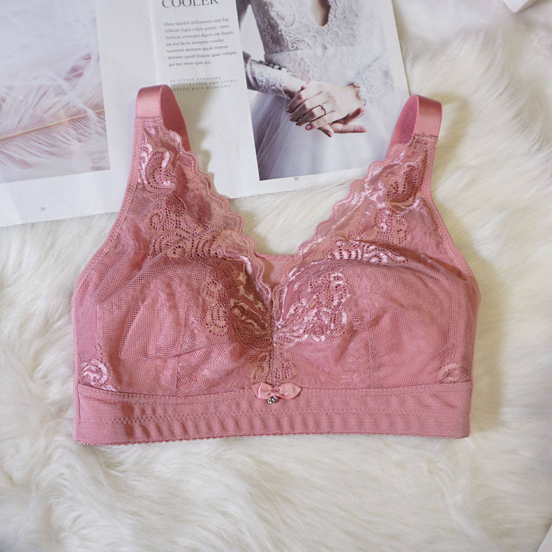 純淨天然蠶絲罩杯全包無鋼圈內衣