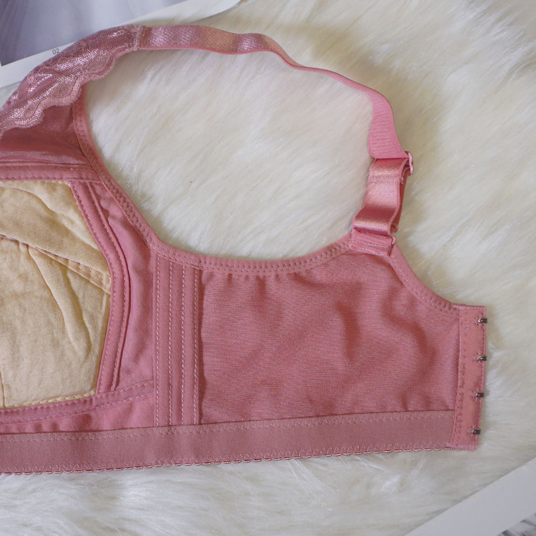 純淨天然蠶絲罩杯全包無鋼圈內衣