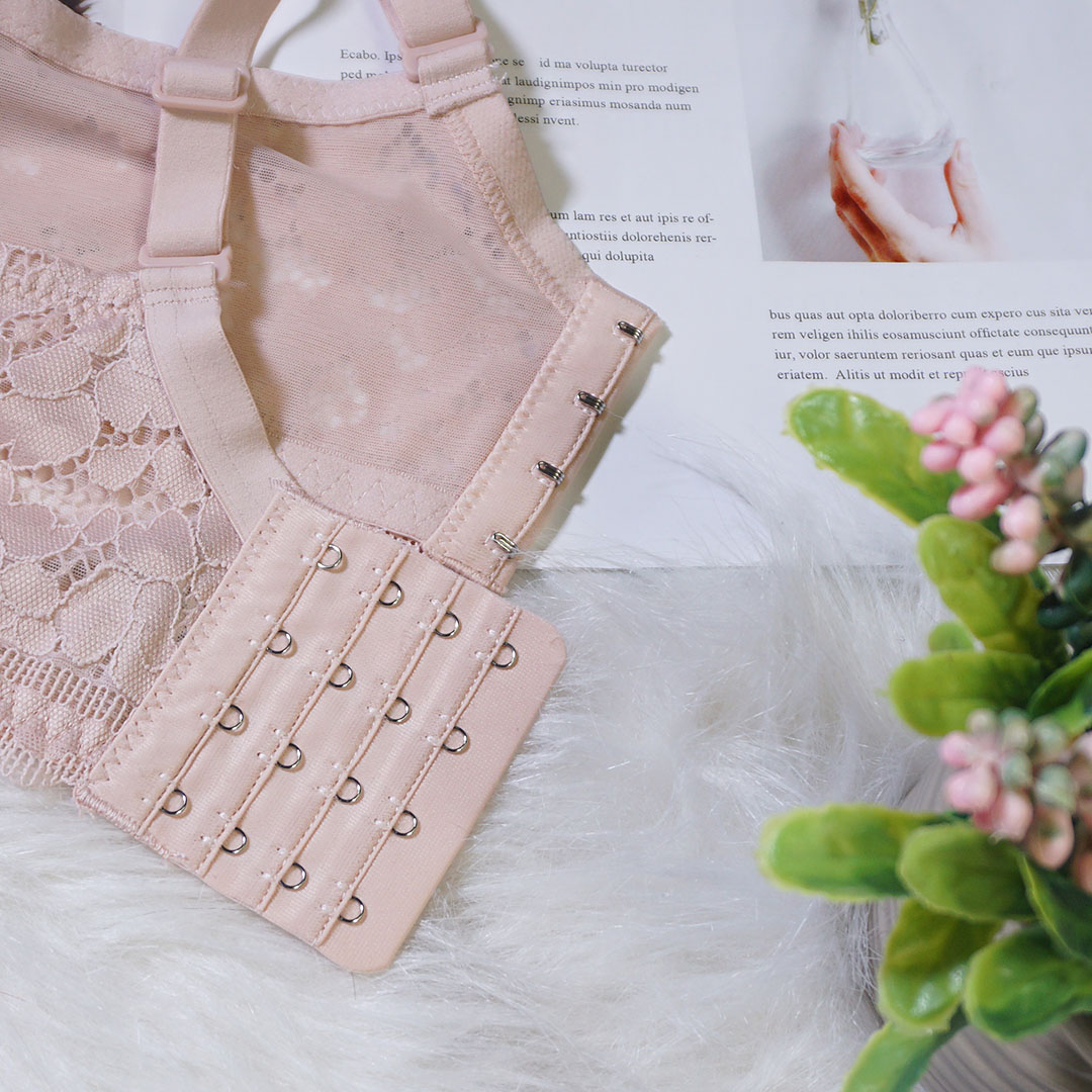 法式無鋼圈AB專屬立體乳膠透氣孔無鋼圈承托收副內衣