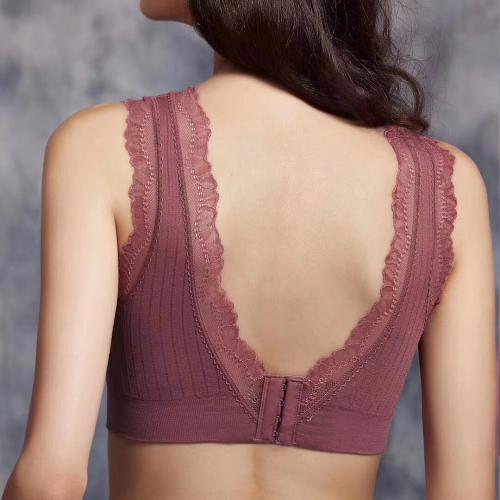 零壓力無鋼圈背心式瑜伽運動3D立體魔術杯聚攏防下垂睡眠內衣