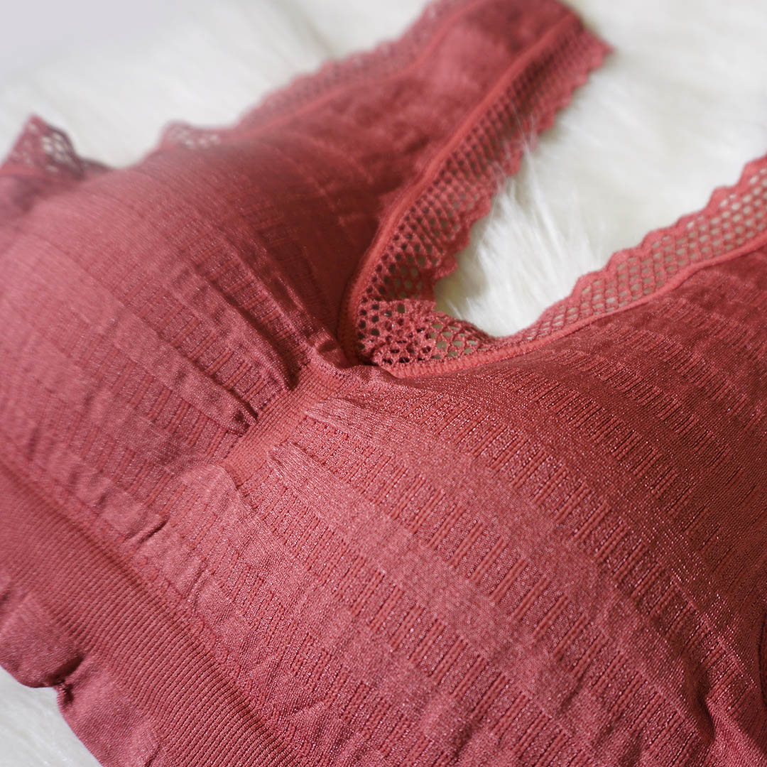 零壓力無鋼圈背心式瑜伽運動3D立體魔術杯聚攏防下垂睡眠內衣