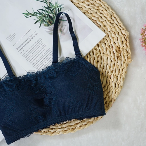 【推推胸小平口出外無憂】精靈小可愛蕾絲款-平口內衣