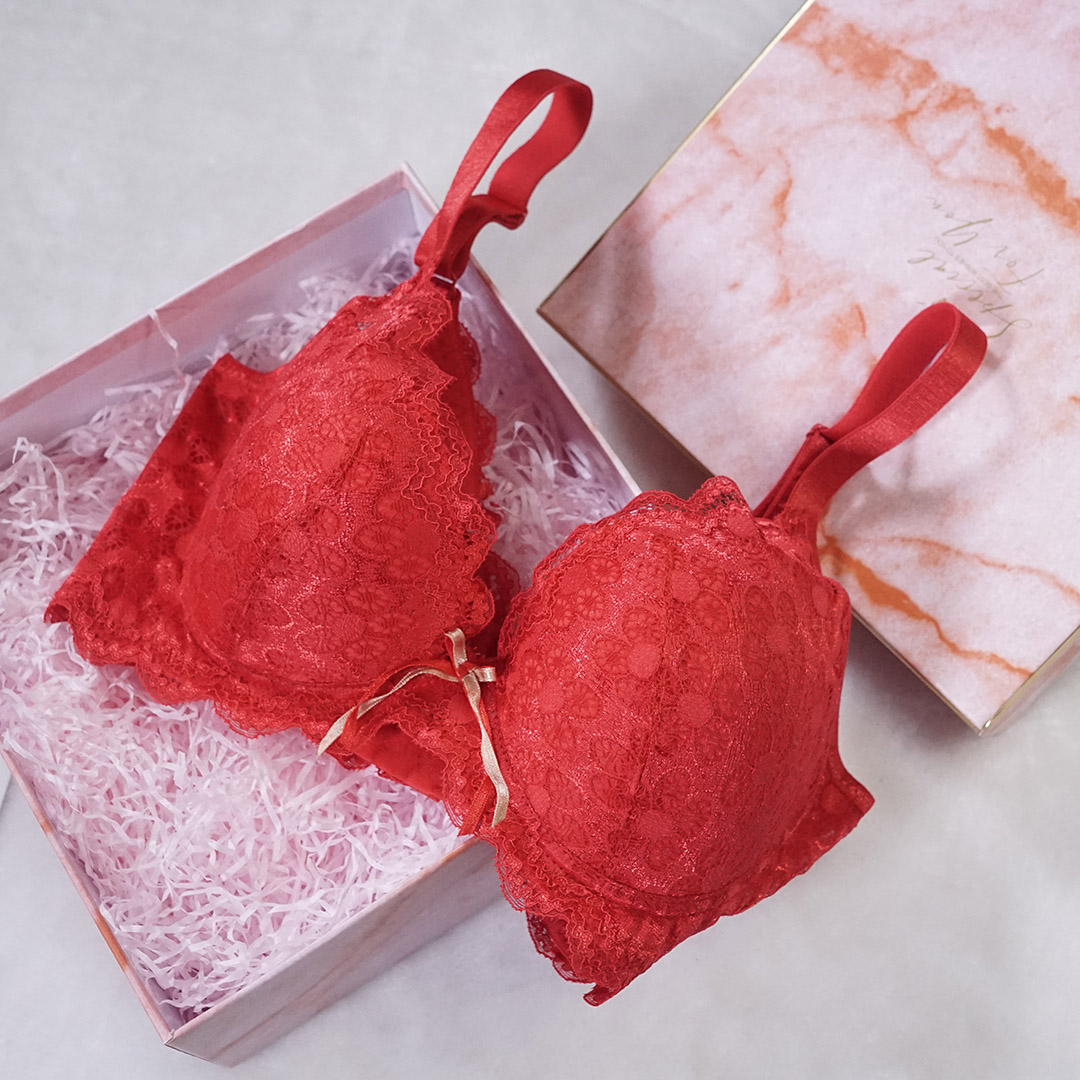 粉戀繁花無鋼圈提托內衣