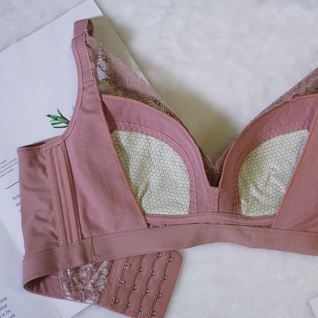 薄棉無鋼圈磁療能量石調整型機能內衣