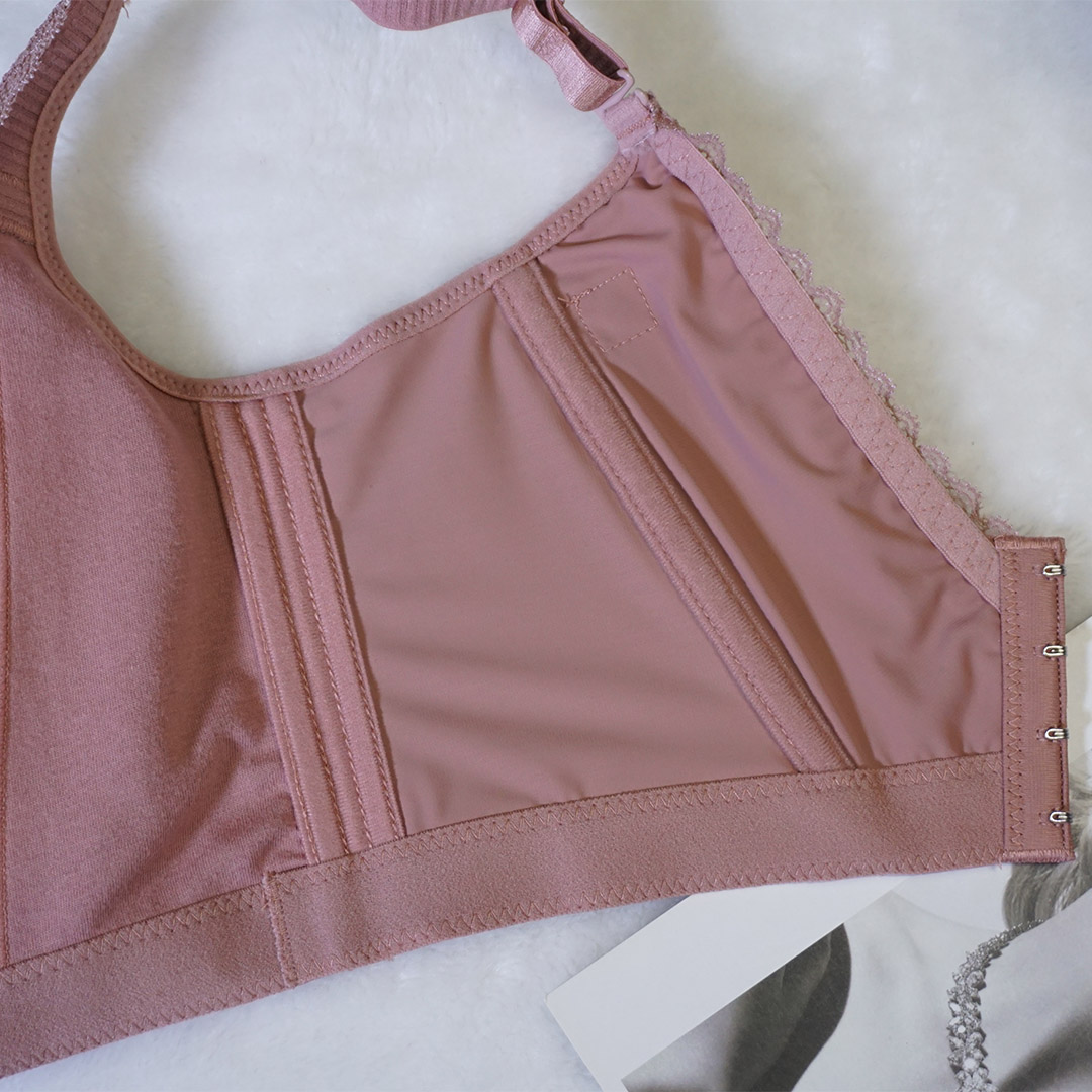 薄棉無鋼圈磁療能量石調整型機能內衣