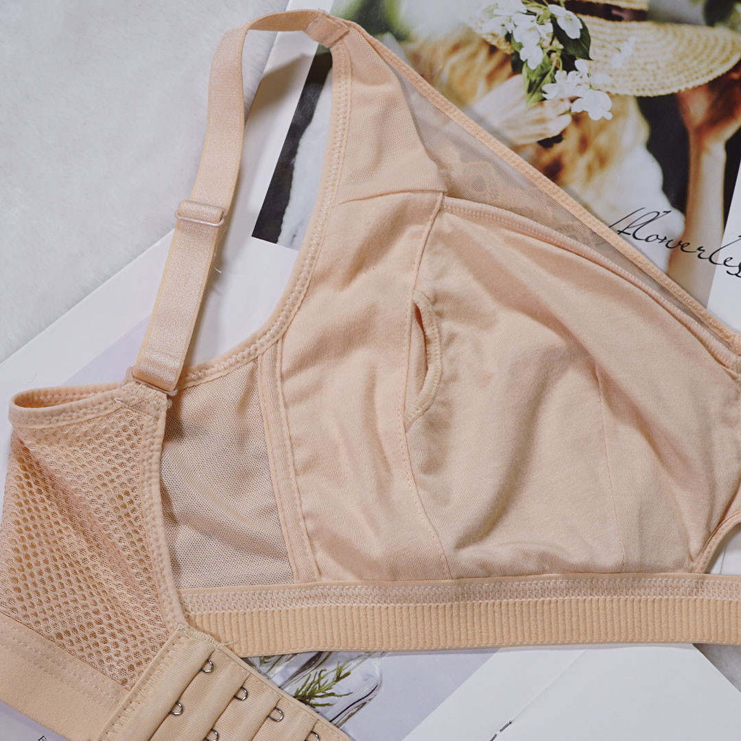 【無鋼圈輕鬆穿】B-G性感包覆減壓內衣