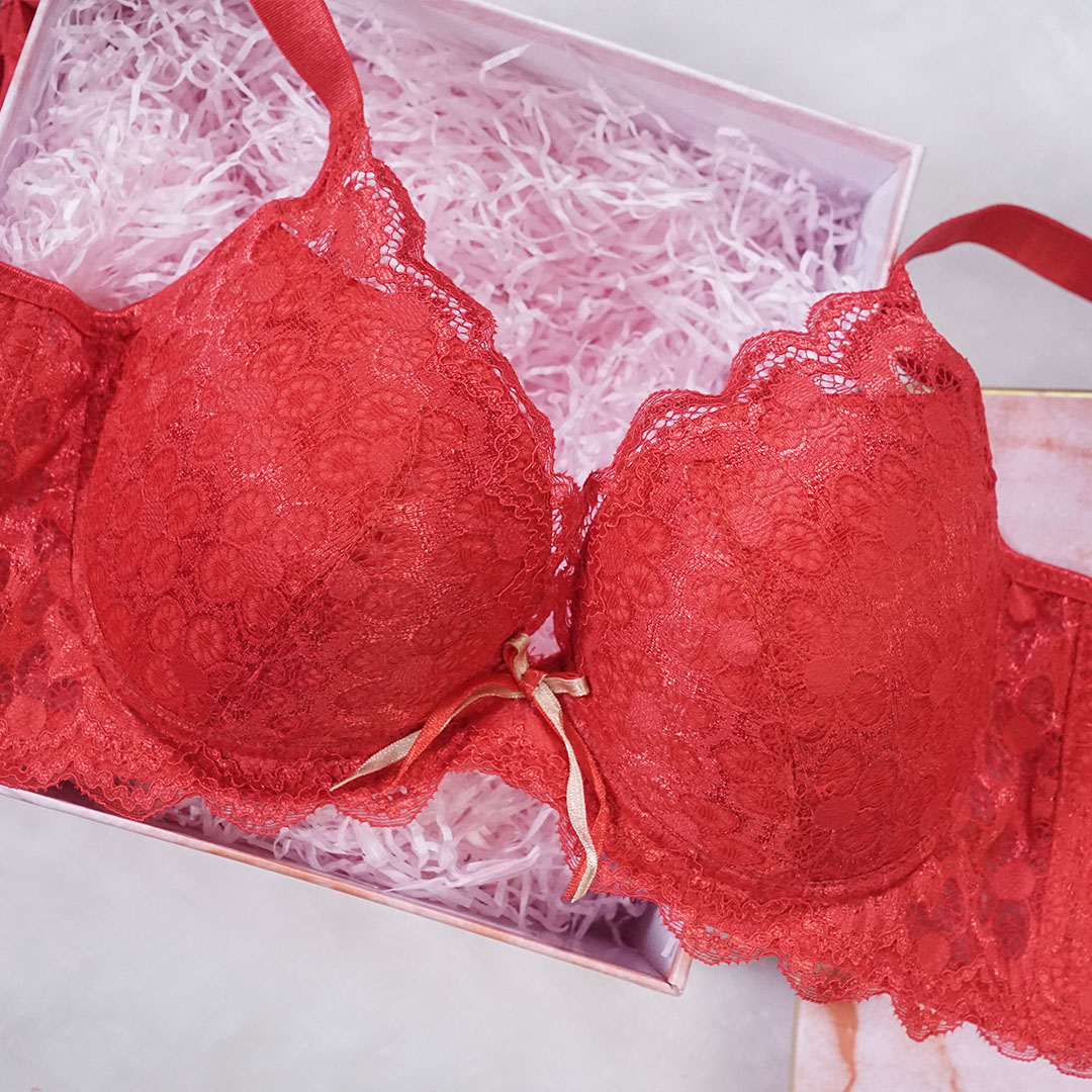 粉戀繁花無鋼圈提托內衣