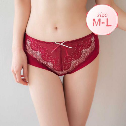 【 Easy to wear without steel rim 】 Cool coffee gauze low spine deep V-underwear 配套內褲