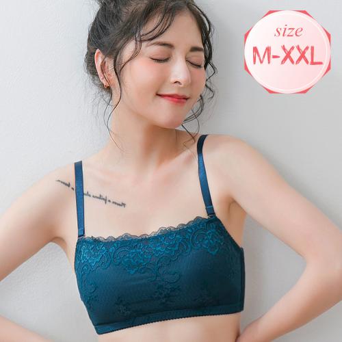 【推推胸小平口出外無憂】精靈小可愛蕾絲款-平口內衣