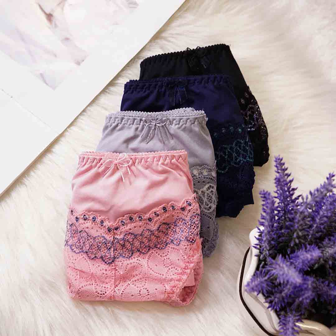 【C-F大罩杯】法式貴族機能調整內衣 配套內褲