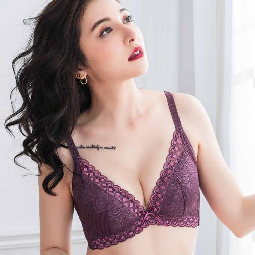 Purple Butterfly deep V underwear. A. B. C. D. coverings