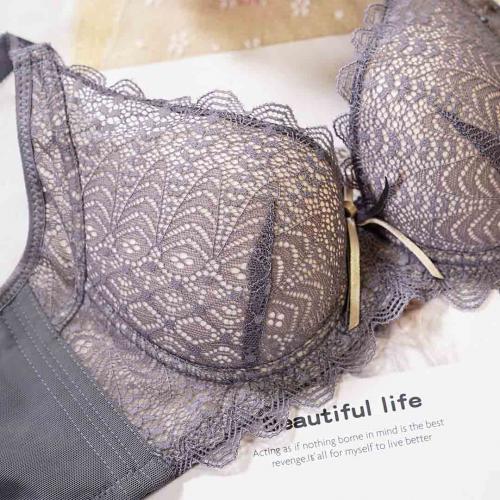Sleek and seamless bra without steel underwire