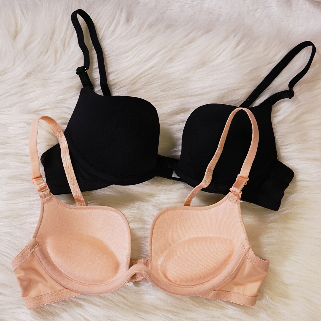 DEEP V, U型聚攏深V性感交叉美背內衣