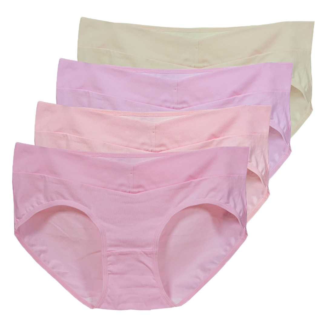 澳洲純棉孕婦內褲低腰交叉托腹內褲