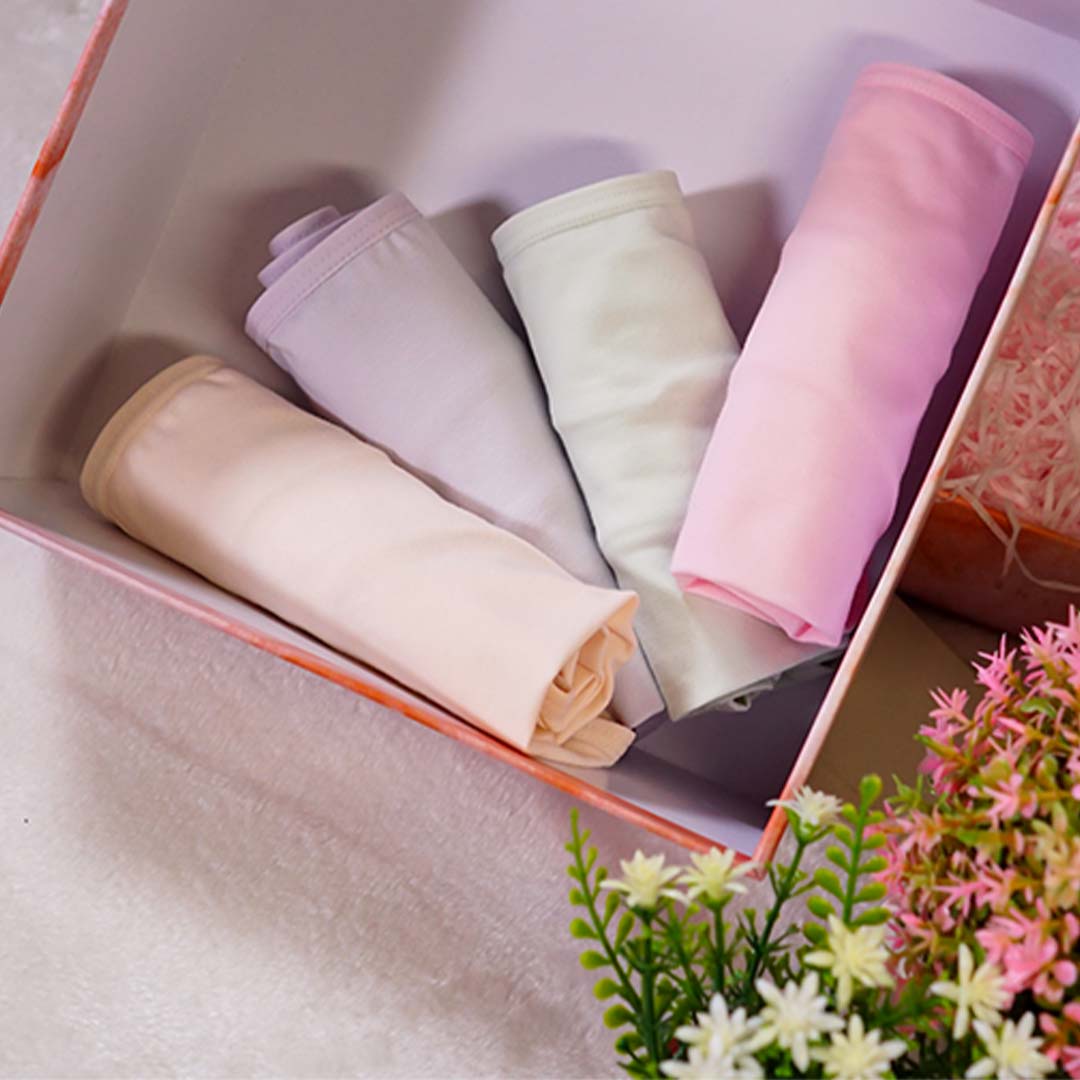 澳洲純棉孕婦內褲低腰交叉托腹內褲