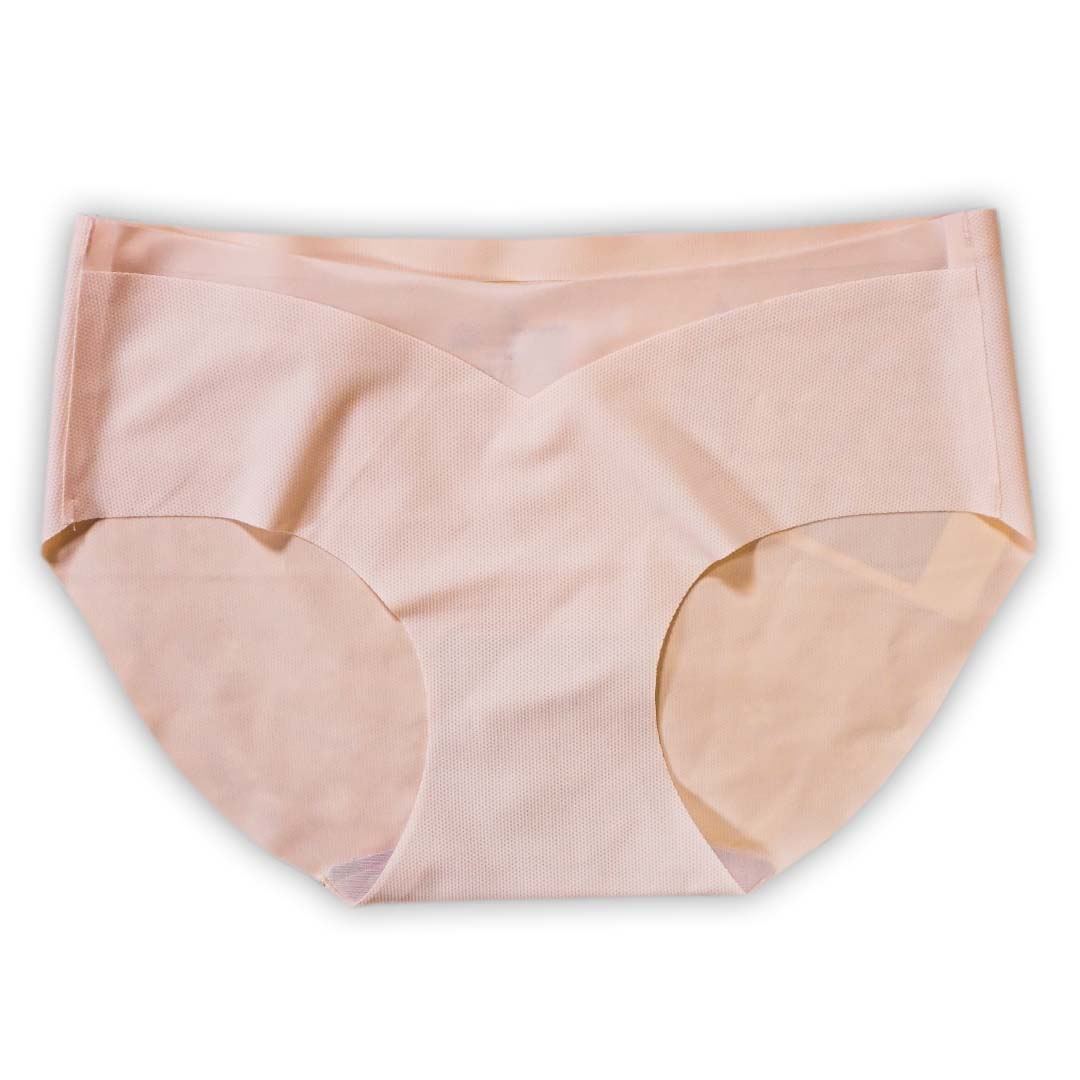 透氣網紗托腹無痕內褲