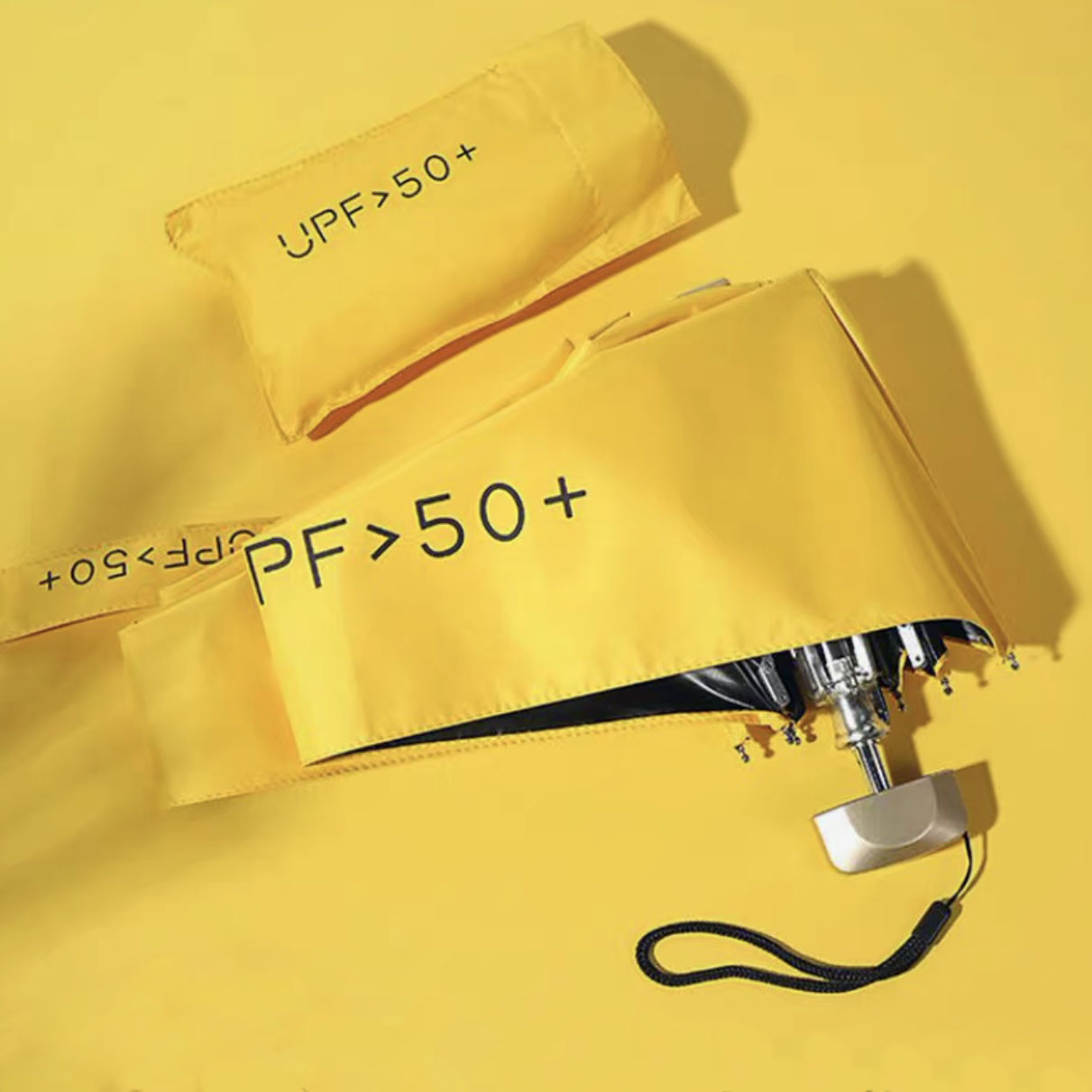 馬卡龍 UPF50+ 摺疊超輕五折防紫外線小巧便携手袋雨傘