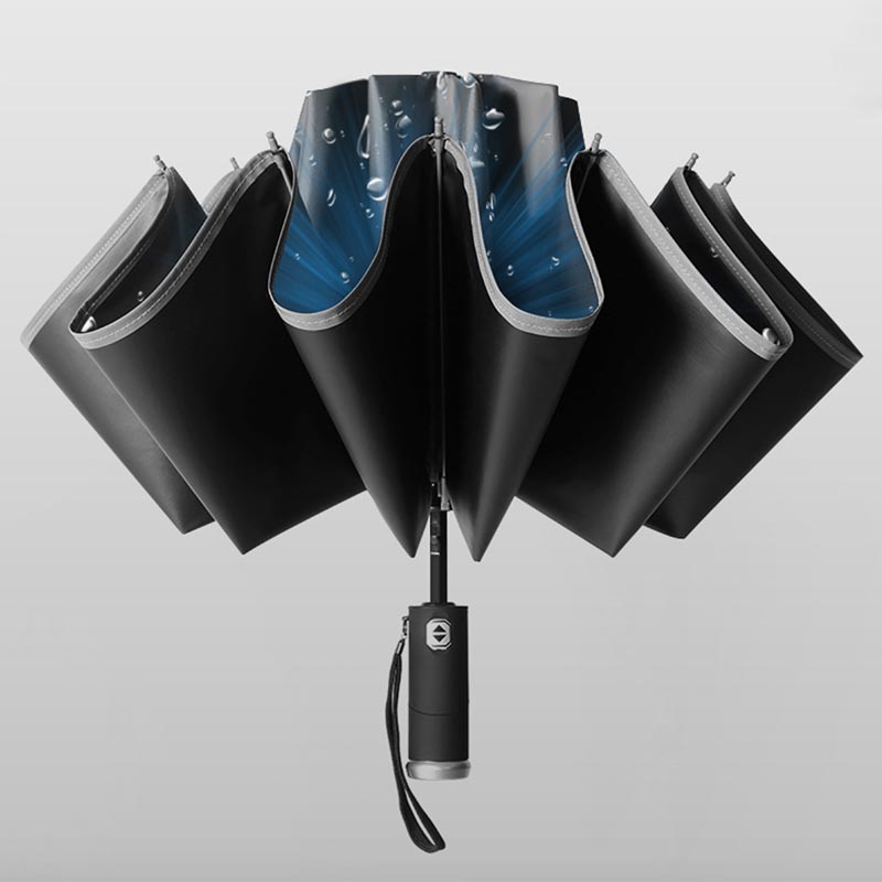 跣水防紫外車-反向自動開關不濕車雨傘