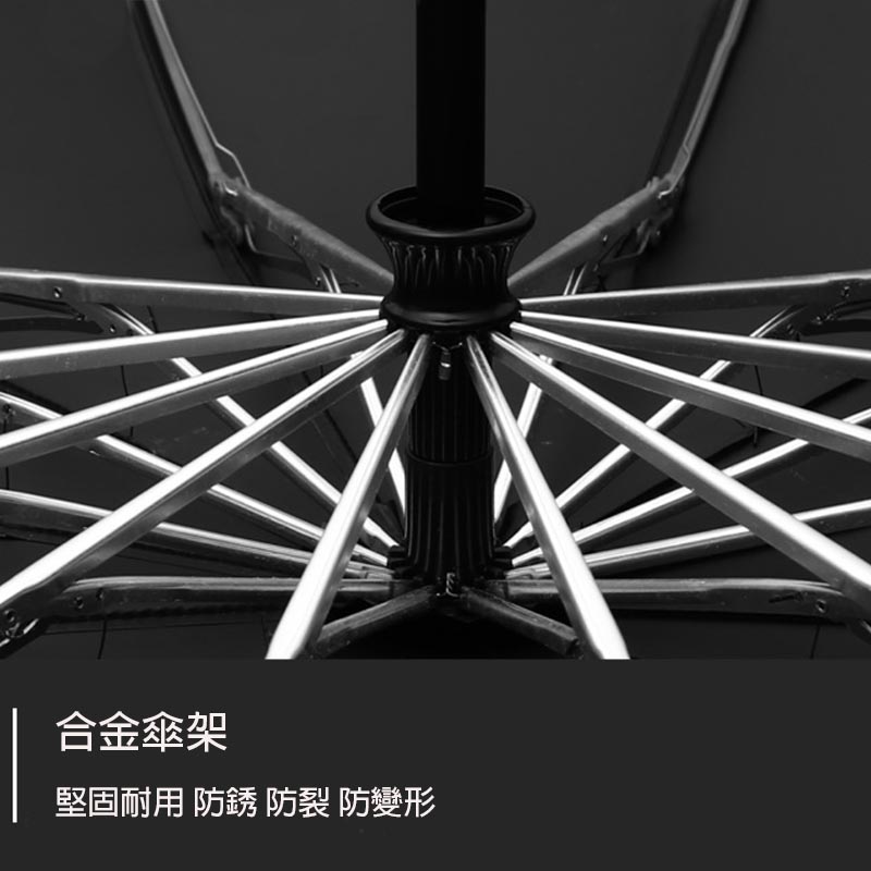 跣水防紫外車-反向自動開關不濕車雨傘