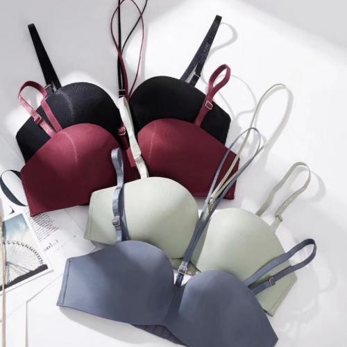 潮搭必備多種配搭無肩帶無鋼圈內衣