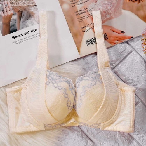 防止肩帶滑落-彈性延伸背片＋U型包覆 強托機能內衣