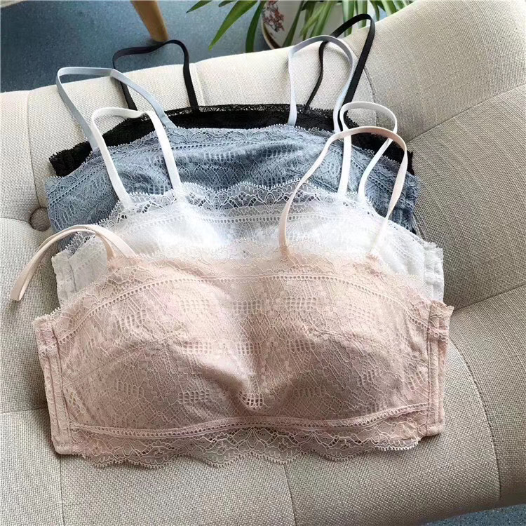 靚靚薄杯抹胸幼肩帶內衣