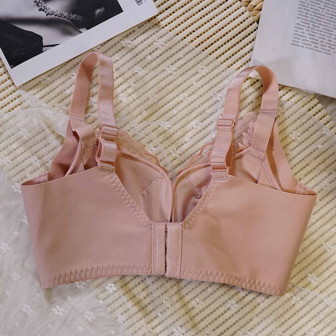 冰爽蠶絲天然活性乳膠杯無磁內衣AB杯