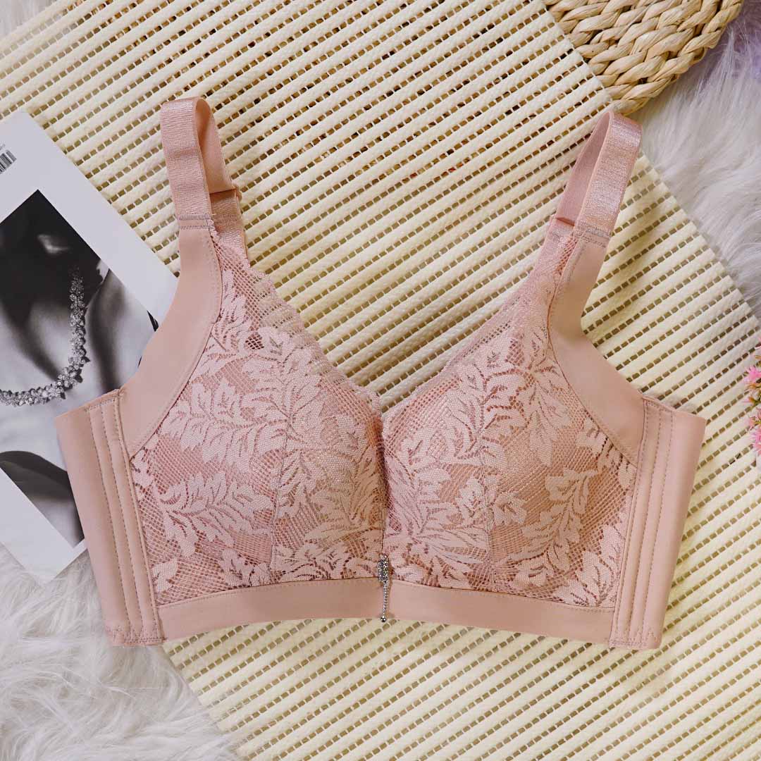 冰爽蠶絲天然活性乳膠杯無磁內衣AB杯