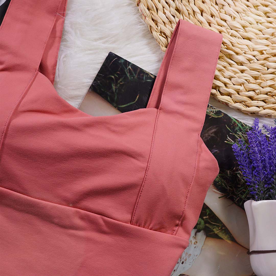 高強度聚攏定型瑜伽跑步防震運動背心-可外穿