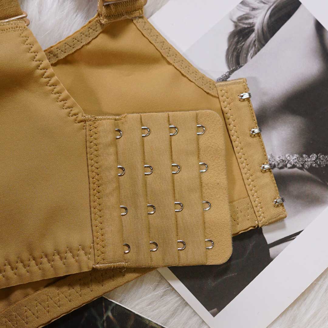 玫瑰微囊天然軟棉透氣杯調整型無鋼圈內衣-大杯