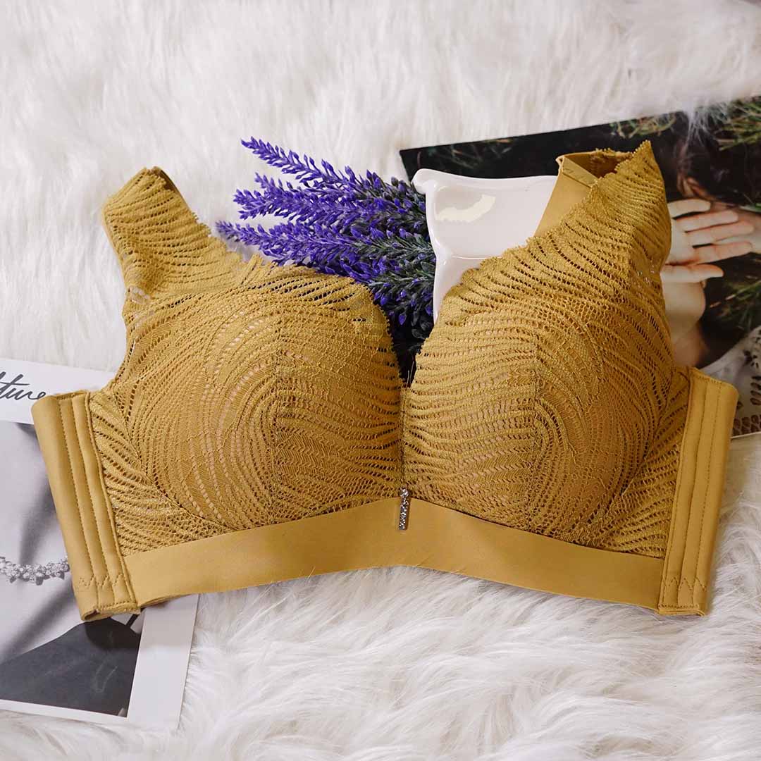 天然玫瑰精油Q彈動輕盈透氣杯無鋼圈內衣