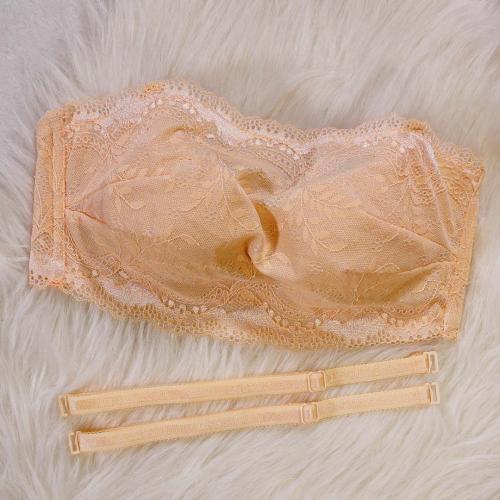 Collagen non-transparent cute no-steel-ring underwire lingerie