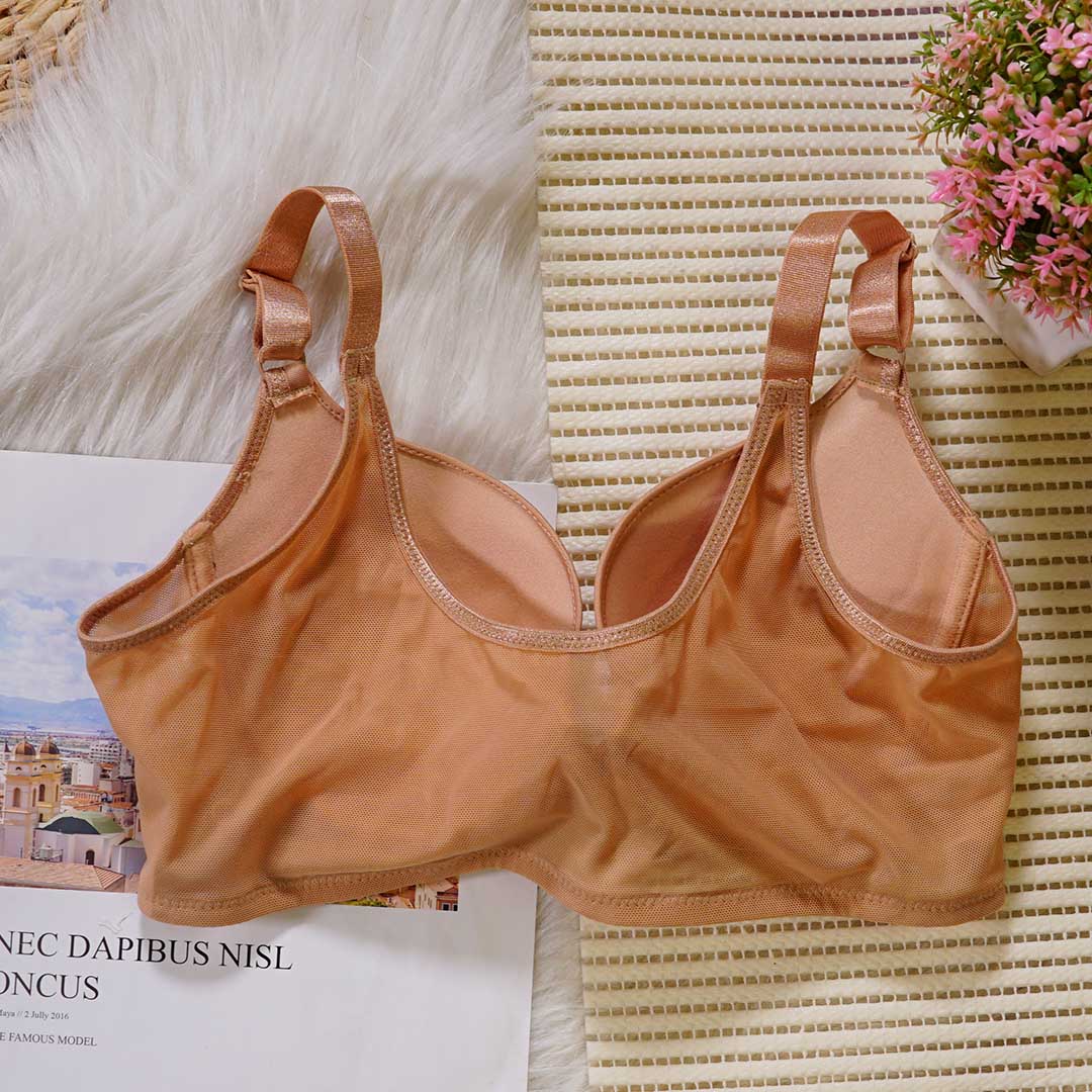 Bra Codes 前扣修背透氣素面內衣