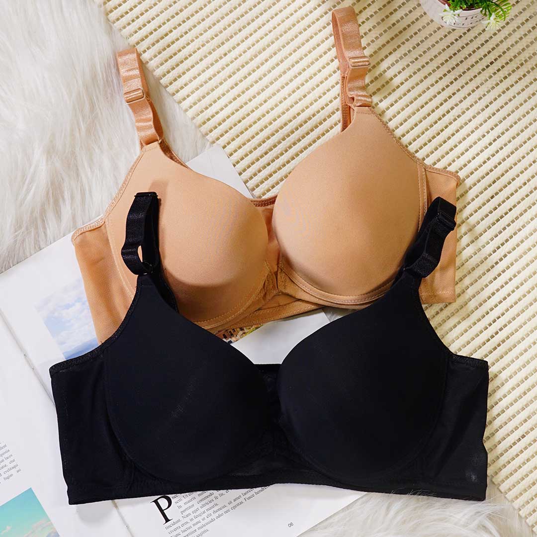 Bra Codes 前扣修背透氣素面內衣