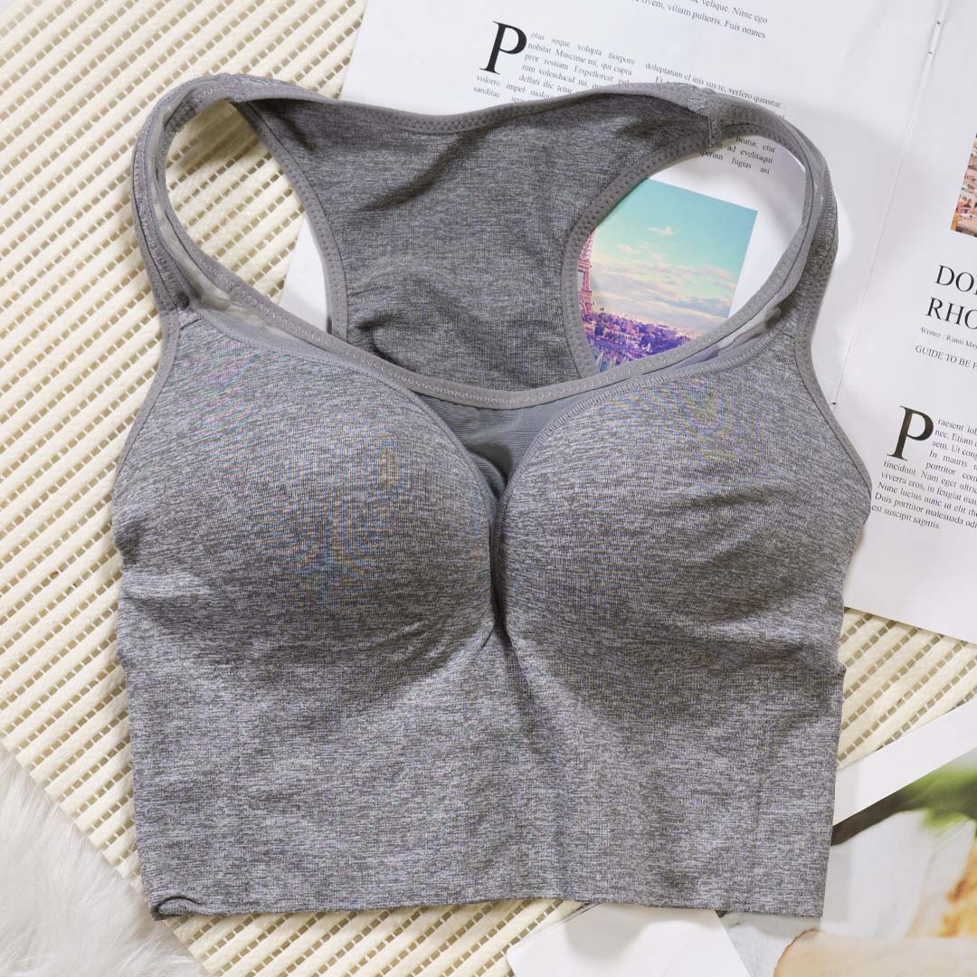 無痕無鋼圈防震背心式運動內衣