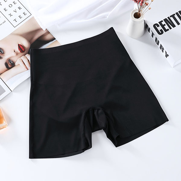 收腹無痕防走光三分褲