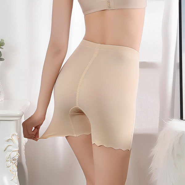 高腰收腹薄款五分平角打底褲-不反卷 8819