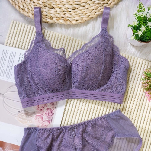 薰衣草原野無鋼圈調整型內衣