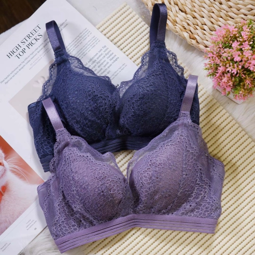 薰衣草原野無鋼圈調整型內衣