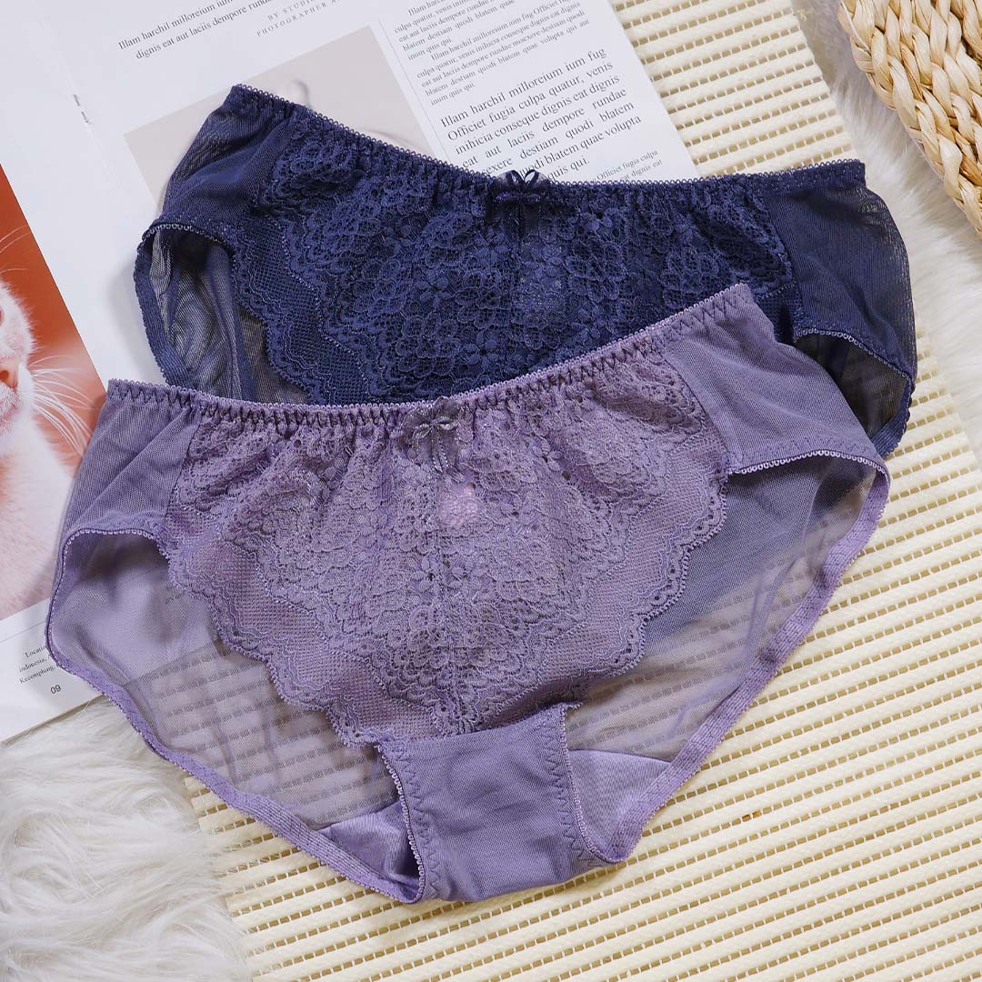 薰衣草原野無鋼圈調整型內衣 配套內褲