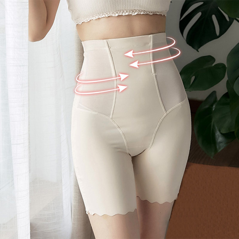 高腰收腹薄款專攻提臀五分平角打底褲-不反卷 8819