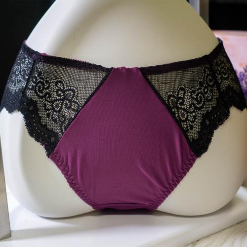 【 Taiwan Patent Cross Ridge Non Displacement 】 - French Wave Lift All Age Functional Underwear Matching Underwear - High Fork Health Type
