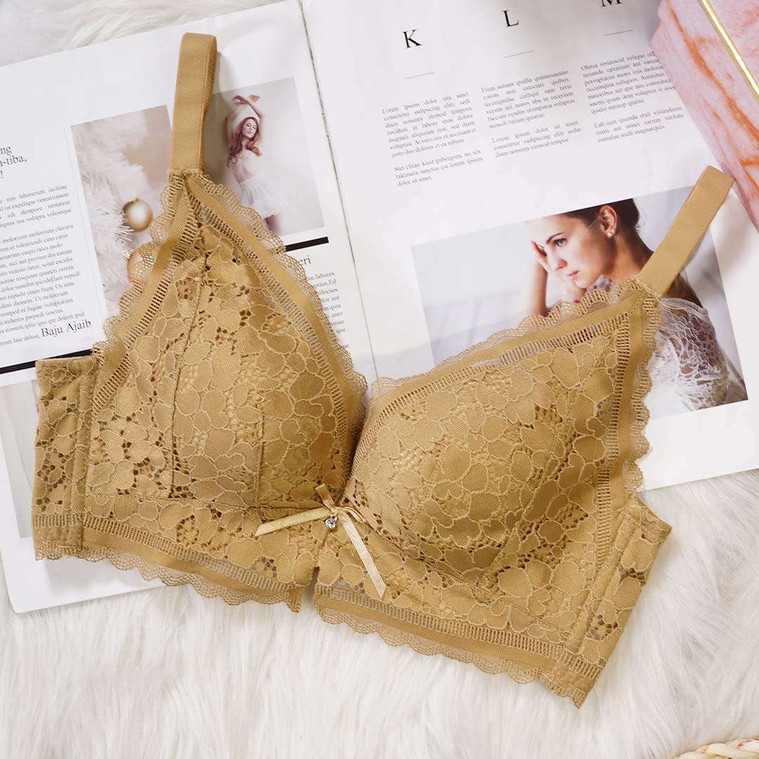 法式無鋼圈AB專屬立體乳膠透氣孔無鋼圈承托收副內衣