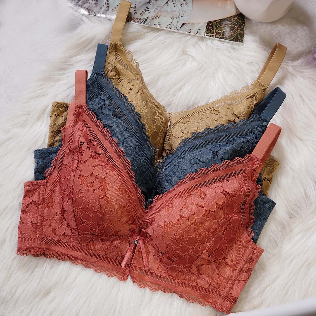 法式無鋼圈AB專屬立體乳膠透氣孔無鋼圈承托收副內衣