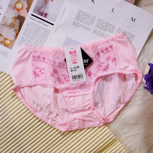 Colorful Macaron - Japanese Youth Flower Adjustable Underwear Matching Underwear
