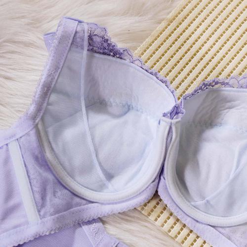 Large-cup large-size girl-adjustable underwear