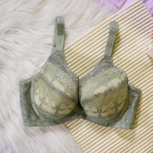 Large-cup large-size girl-adjustable underwear - Wire